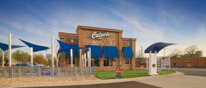 Culvers building and drive thru
